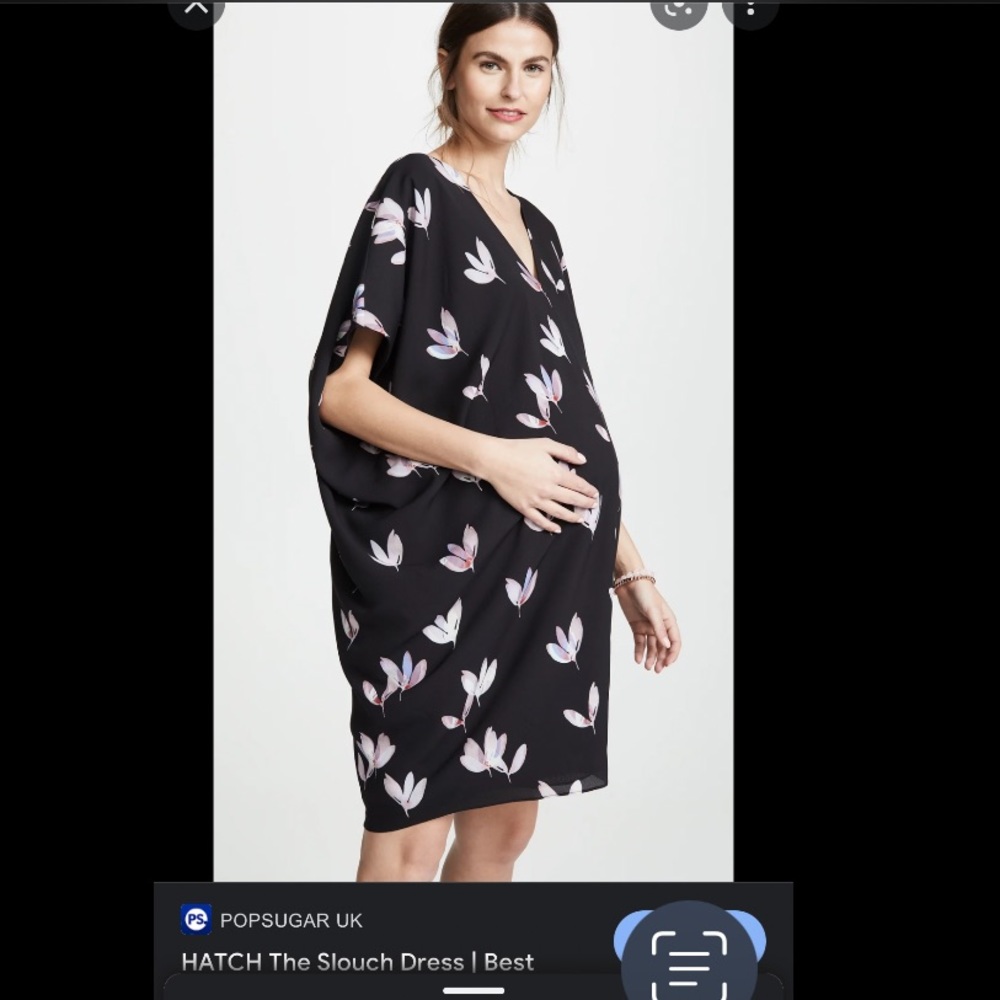 Hatch Floral Slouch Dress, one size
